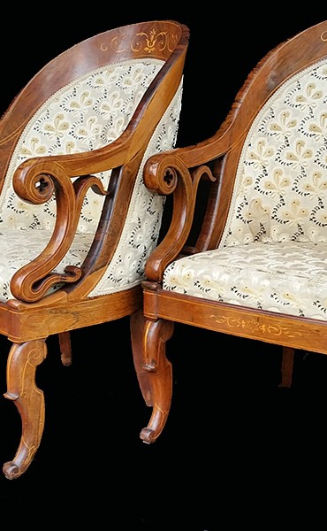 28 fauteuils gondole